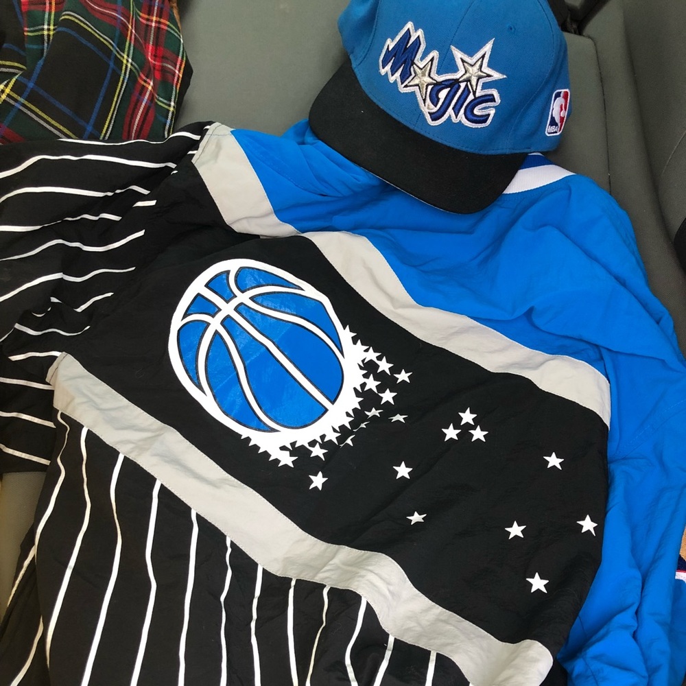 Orlando Magic Throwback Jacket and SnapBack